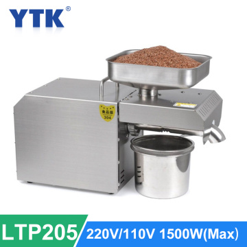 Automatic Oil Press Machine Oil Presser Home Stainless Steel Sesame Seed Oil Extractor Temperature Control