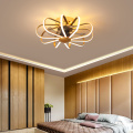Modern Ceiling Fan with Lights Remote Control Ceiling Light Fan Lamp for Bedroom Dining Room 110v/220v LED Ceiling Fan lamp
