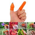 Large size Silicone Thumb Shred Simple Pickup Pruning Garden Plant Fruit Vegetable Separator Gardening Hand Tools