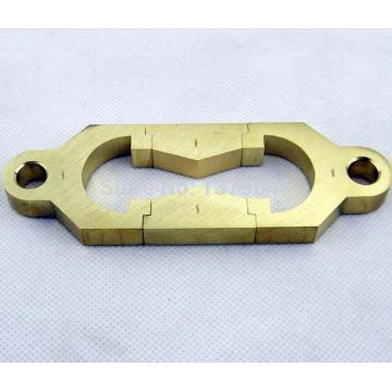 asphalt bitumen pitch ductility machine de-bugging Die trial Test mold Copper brass 8 mould