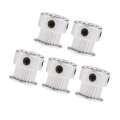 5 Pieces 2GT 20T 5mm Bore Aluminum Timing Belt Pulleys For 3D Printer