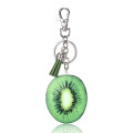Summer Fruit Key Chain Creative Apple Watermelon Pitaya Pineapple Kiwifruit Key rings Key Holder Fresh Fruit Keychain Jewelry