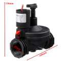 Newest 1'' Industrial Irrigation Valve 12V/24V AC Solenoid Valves Garden Controller for Garden Yard Garden Water Timers