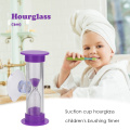 3 Minute Colorful Hourglass Sandglass Sand Clock Timers Sand Timer Shower Timer Tooth Brushing Timer Children