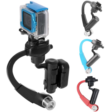 Mini Portable Steadicam Quick Release Reduce Vibration Camera Stabilizer Anti-slip Handheld Gimbal Holder Support For Go Pro