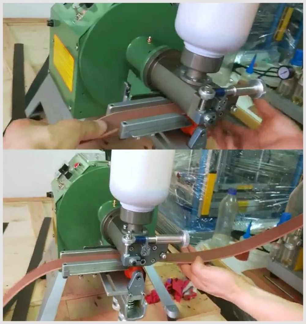 DL-127A Leather Belt Sealed Speed Regulating Gluing Machine Leak-Proof & Adjustable (5)