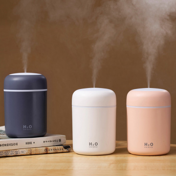 300ml Humidifier Colorful Cup Ultrasonic Cool Mist Mini Humidificador With LED Light Car Aromatherapy Aroma Diffuser