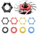 Bicycle Hubs Centerlock To 6-hole Adapter Center Lock Conversion 6 Hole Brake Disc Center Lock For 6 Bolt