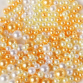 500PCS 2.5-5mm Mix Rainbow Color Round UV resin Imitation Pearl Beads no hole Loose Beads Diy Jewelry Necklace Making for women