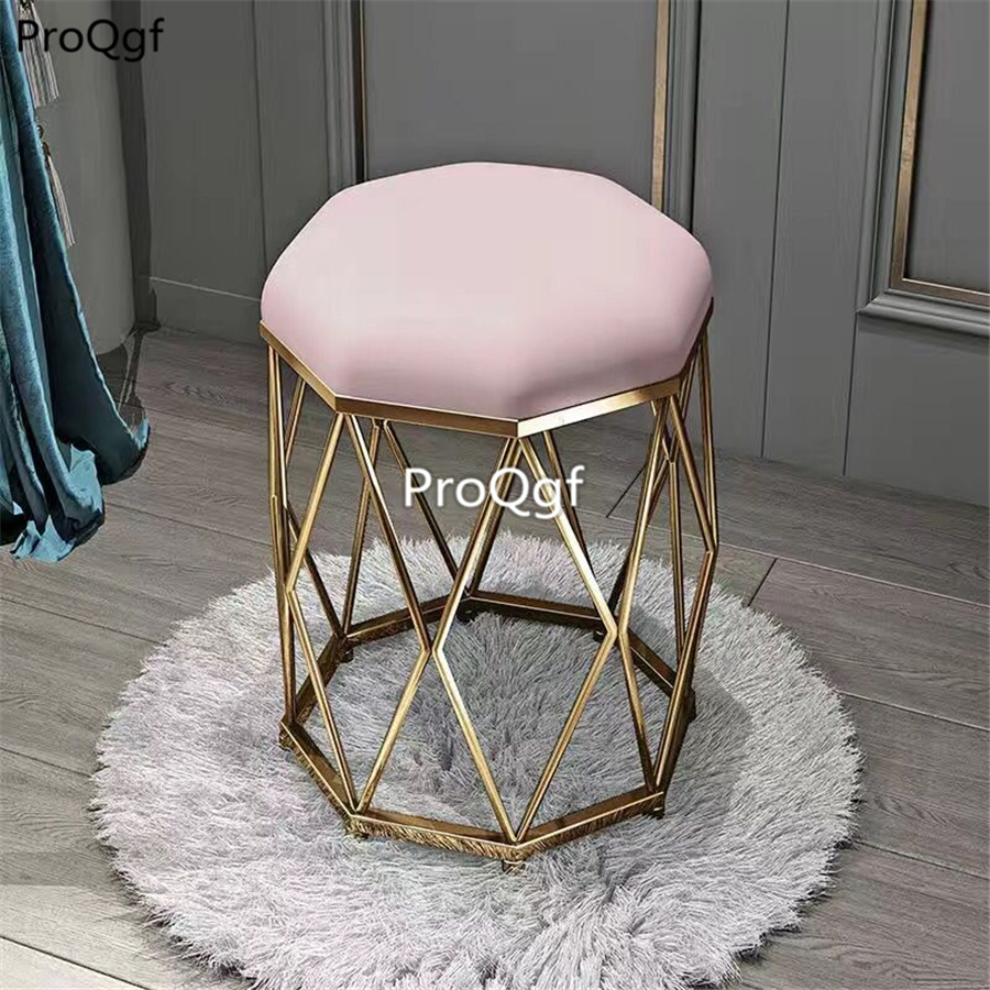 Prodgf 1 Set Luxury Nordic Golden stool
