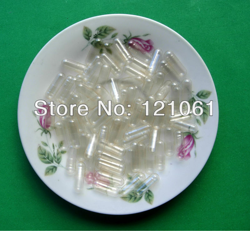 0# 1,000pcs! Halal KOSHORE,Pill Case,Clear-Clear HPMC Plant Empty capsules,vegetarian capsules!(Joined or seperated capsule)