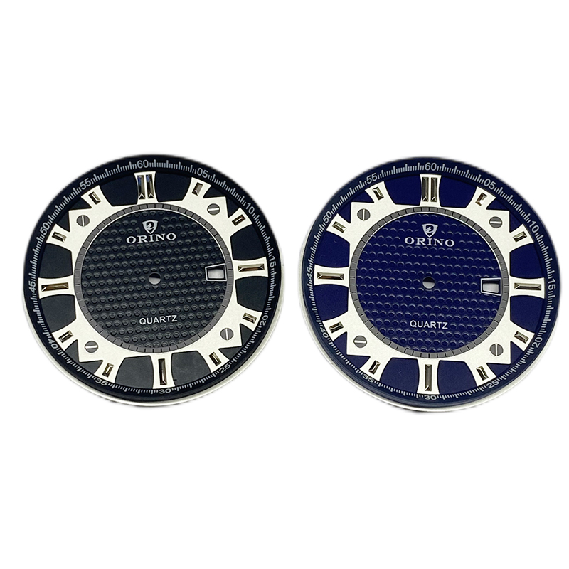 stamped watch dial custom