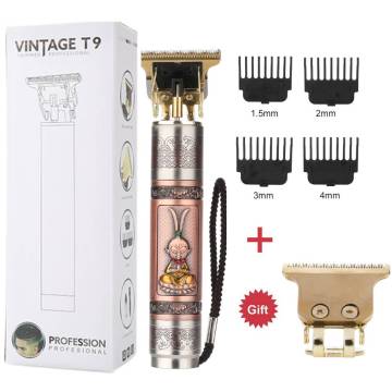 Men's Hair Trimmer Clipper+1Pcs Replaced Hair Cutter head 0mm Baldheaded Cutter Beard Shaving Precision Hair Cutting Machine