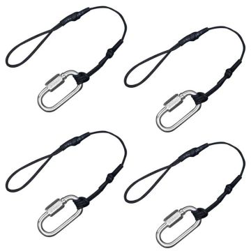 4 Packs Camera Tether Safety Strap,Camera Strap for DSLR Camera and Mirrorless Professional Cameras