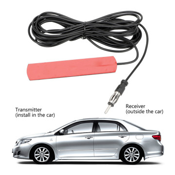 Universal Auto Radio FM Antenna Signal Amp Amplifier Marine Car Vehicle Boat RV Signal Enhancer Device Car Antenna