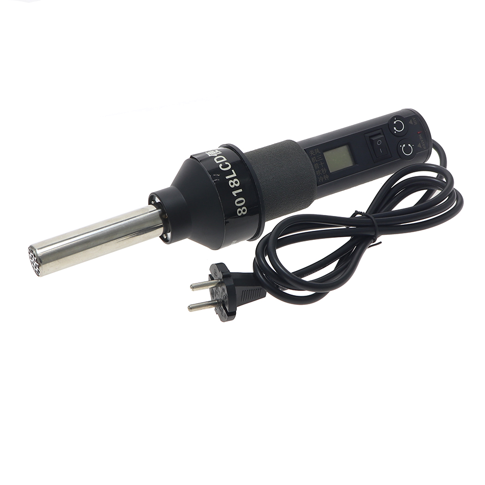 8858-i EU220V / US110V 650W LCD adjustable electronic hot air gun desoldering station IC SMD BGA 8018LCD 8032 8858