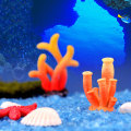 Colorful Resin Aquarium Artificial Coral Reef Decoration Fish Tank Coral Stone Landscape Ornaments Aquarium Accessories 1Pcs