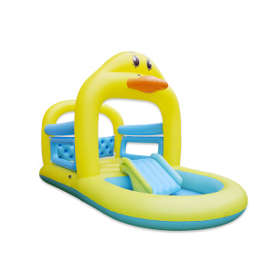 Yellow Duck Play House Children Inflatable Pool