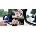 2Pcs Car Rear view Convex Mirror 360 Degree Rotating Wide Angle Round Mirror Wide Angle Blind Spot Auto Exterior Accessory