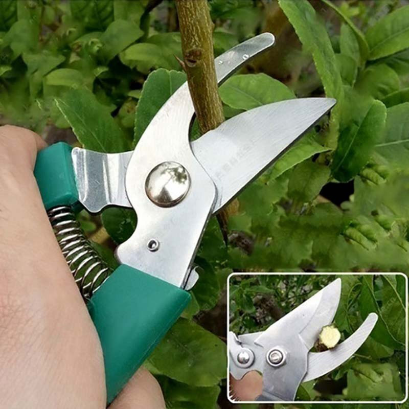 10Pcs Garden Tools Set Shovel Sprayer Digging Weeder Rake Pruning Shears Gardening Tools Kit Non-Slip Handle with Box