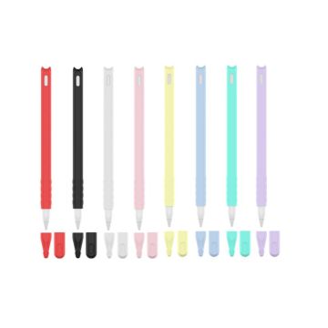 1Set Silicone Case Protective Cap Nib Holder for iPad Apple Pencil 2nd Generation Touch Pen Stylus Cover Accessories