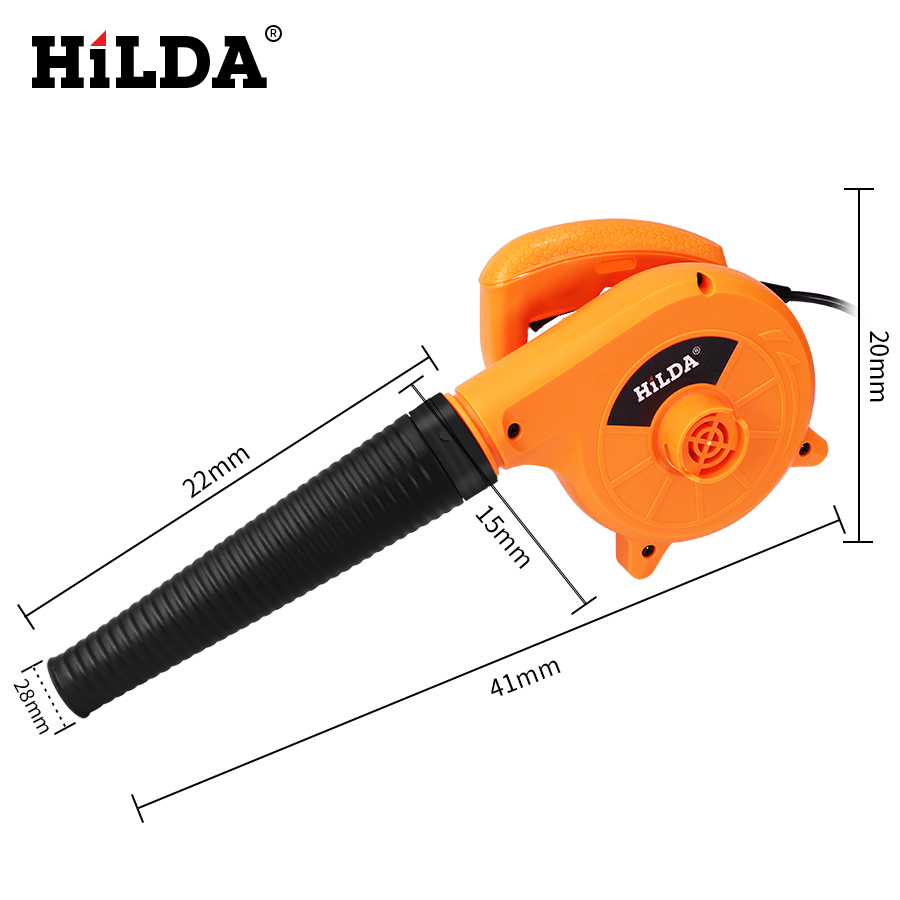 HILDA 600W Air Blower Computer cleaner Electric air blower dust Blowing Dust Computer Dust Collector blower