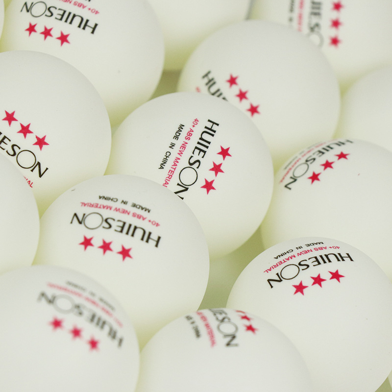 Huieson 10pcs Table Tennis Balls 3 Star 2.8g 40+mm New ABS Plastic Ball For Ping Pong Training balls