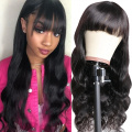 Black machine wig body wave