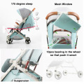 Twin baby strollers can sit lie shock absorber high landscape newborn baby summer detachable double folding lightweight