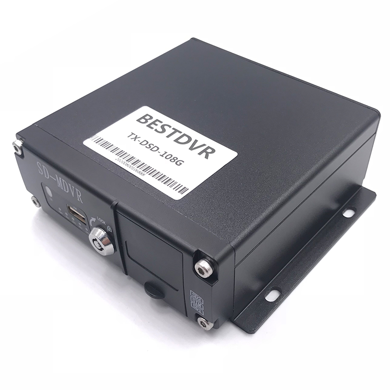 Spot wholesale ahd 1080 GPS mdvr dual card storage with built-in super capacitor black box driving monitoring host