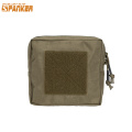 EXCELLENT ELITE SPANKER Square Zipper Sundry Bag Tatical Zipped Side Molle Pocket Storage Pack EDC Waist Pouch
