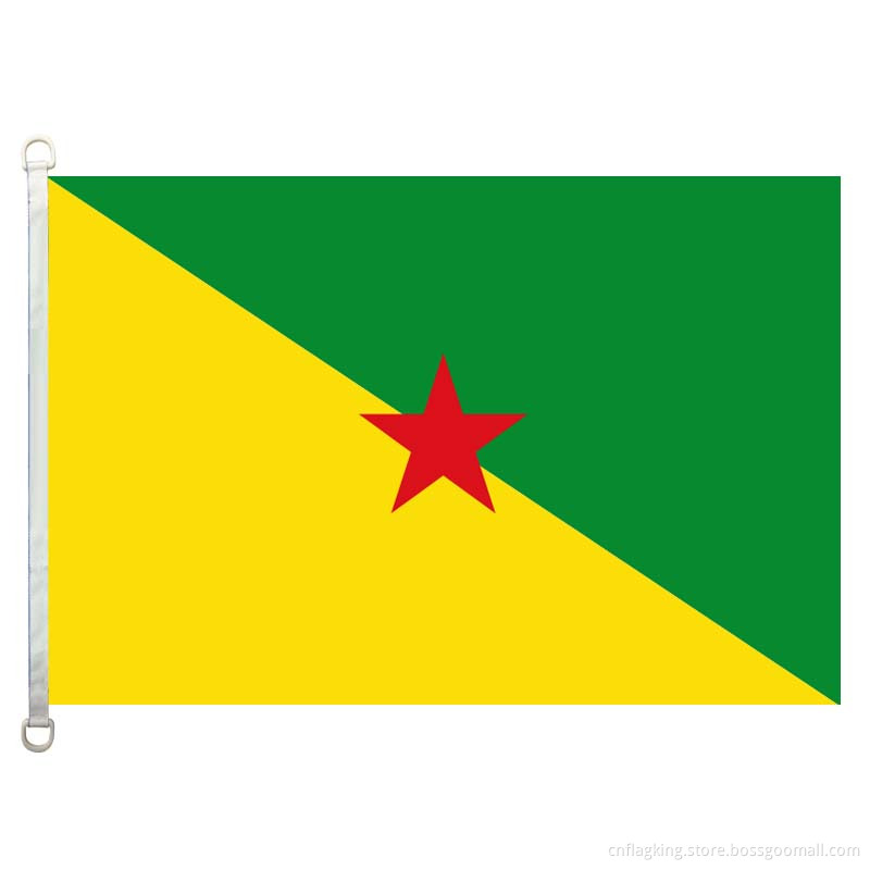 French_Guiana flag 90*150cm 100% polyster
