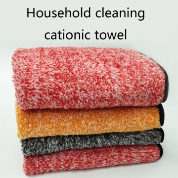 35X35CM Microfiber Super Absorbent Double-sided Coral Fleece Wipe Cloth ,for Car Washing/Wipe Table kitchen Towel