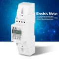 TOP Digital LCD Energy Meter DIN-Rail Electric Meter Single-Phase 10-40A Electronic Kilowatt Hour KWh Meter