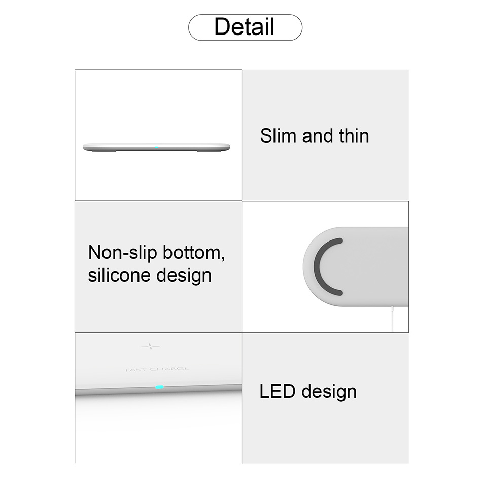 3 in 1 10W Wireless Charger Station Stand Pad for iPhone Apple Watch Airpods Charging Dock Stand