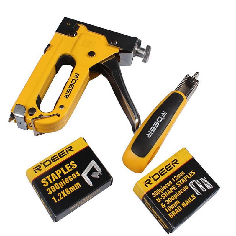 Nail gun manual Staple Gun strong three use nail puller herramientas ferramentas multitool durable Hand Tool