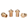 BIQU 10Pcs 3D printer 3D V6&V5 J-Head brass nozzle extruder nozzles 0.2/0.25/0.3/0.4/0.5/0.6/0.8/1.0 mm For 1.75/3.0mm
