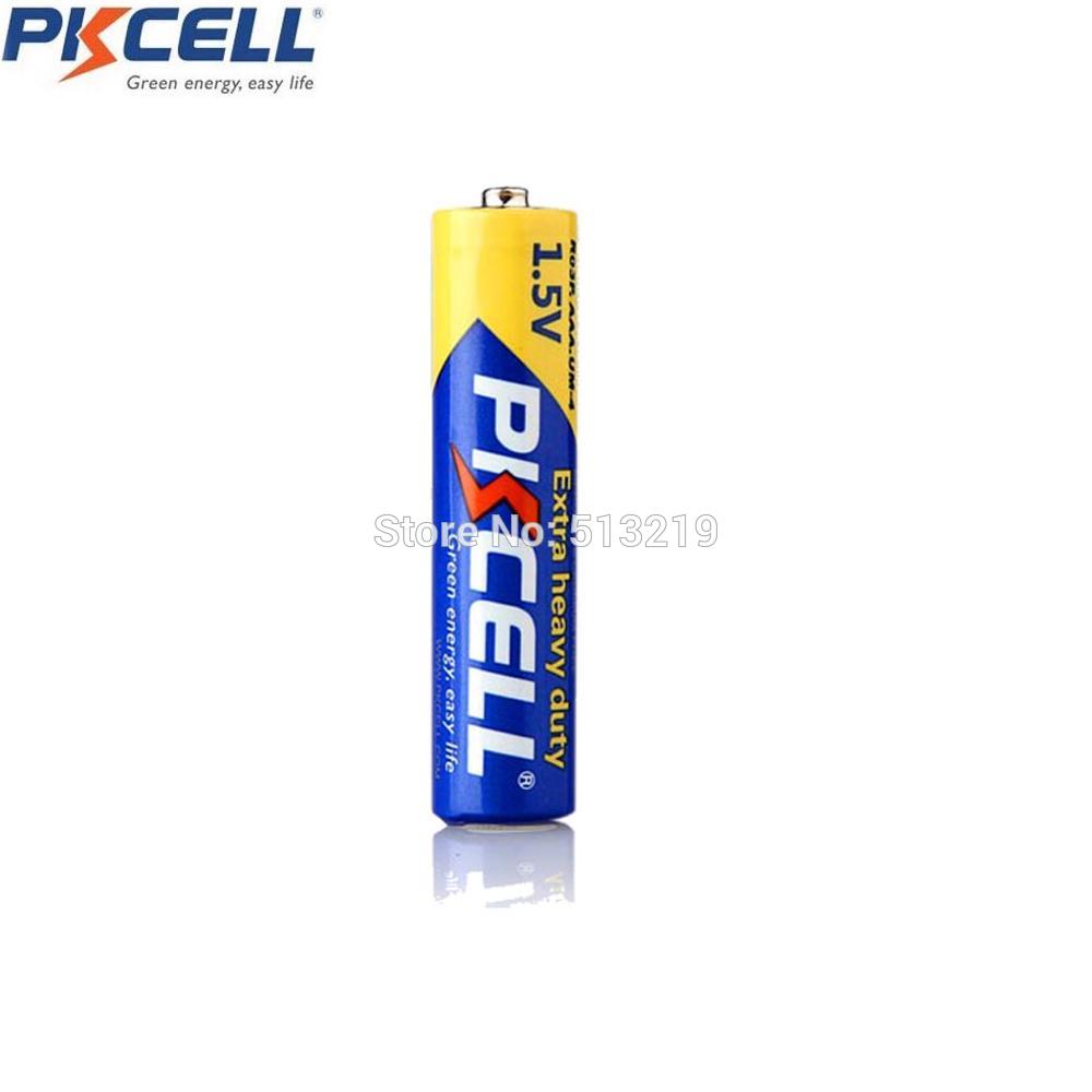 8PCS PKCELL AAA Battery 1.5V Dry primary battery R03P AM4 UM-4 Temperature Measurement MeterHeavy Duty 3A Bateries