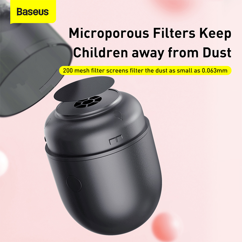 Baseus Wireless Mini Vacuum Cleaner 1000Pa Small Handheld Car Interior Desktop Dust Cleaning Tool Portable Car Vacuum Cleaner