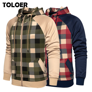 New Jacket Men Fashion Casual Plaid Loose Mens Jacket Sportswear Outdoors Bomber Top Coat Mens Jackets and Coats Plus Size 5XL