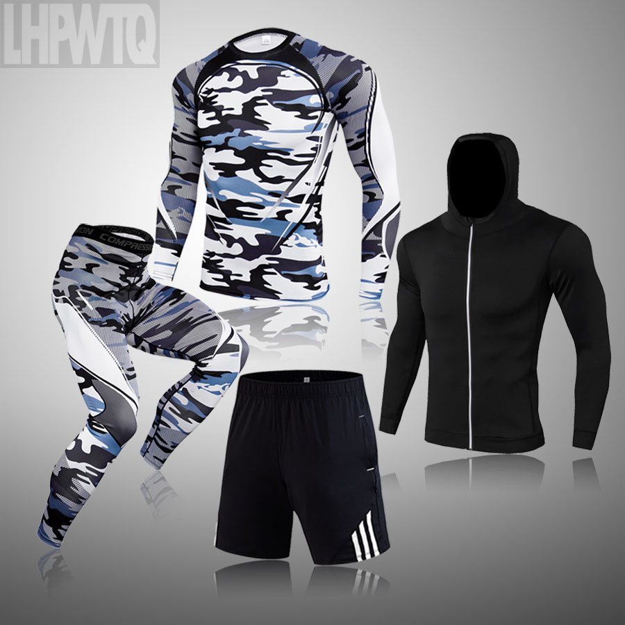 men's clothing compression Set Men Winter Thermo Underwear Soft Comfortable Stretch Warm Long Johns Male Outdoors Underwear Suit