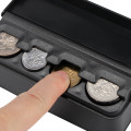 Car Interior Accessories Organizer Case Plastic Holder Container Coins Storage Box Pocket Telescopic Dashboard Coins Compatible