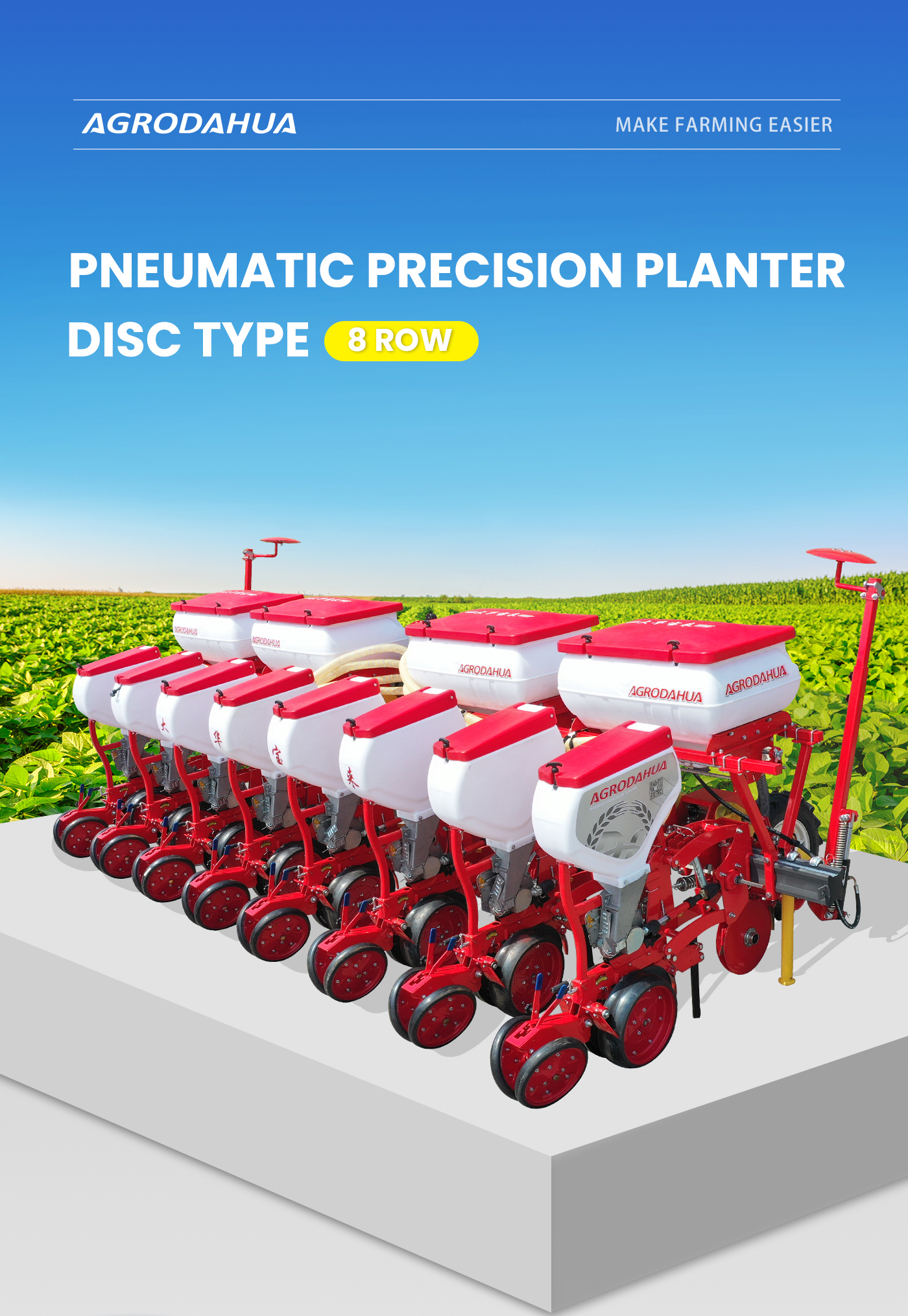 Precise plant spacing
