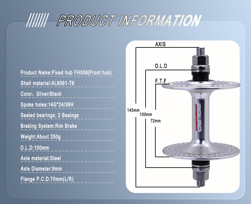 Track Bike Hub