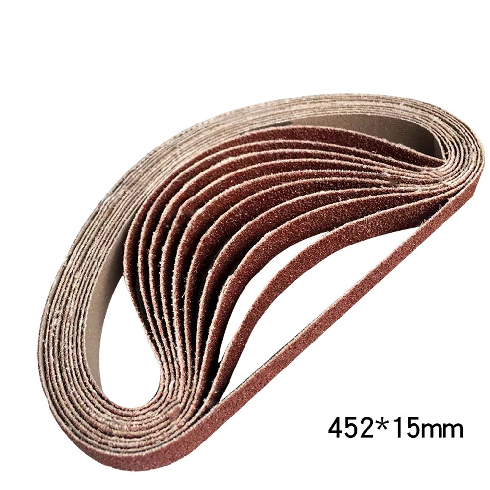 10pcs Grinding and Polishing Replacement Sanding Belt Grit Paper for mini diy head Angle Grinder Machine Abrasive Power Tools