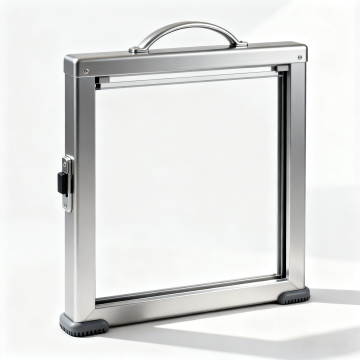 Industrial Style Metal Pet Door Frame