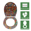 Duroplast Toilet Seat Soft Close Quick Release (people)