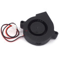 NANILUO 3PCS 3D Printer parts 50mmx50mmx15mm 5cm 5015 50mm Radial Turbo Blower Fan DC 12V with 30cm cooling fan