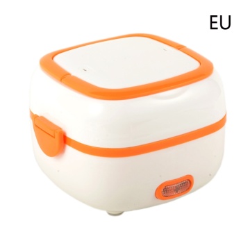 Multifunctional Electric Lunch Box Mini Rice Cooker Food Heater Steamer Bowls Spoon Measuring Cup Cooking Tool