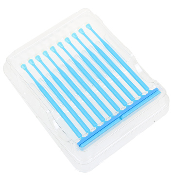 10pcs=1 Box Dental Disposable Adhesive Tip Applicator For Tooth Crown Porcelain Veneer Teeth Whitening